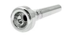 Starving Students Music Supplies New SILVER PLATED 7C Trumpet Mouthpiece Mouthpiece - Trumpet