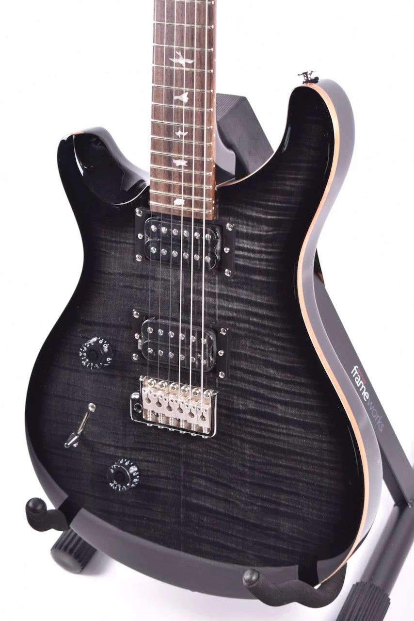 Paul Reed Smith SE Custom 24 Lefthanded, Charcoal Burst 1 Paul Reed Smith SE Custom 24 Lefthanded, Charcoal Burst
