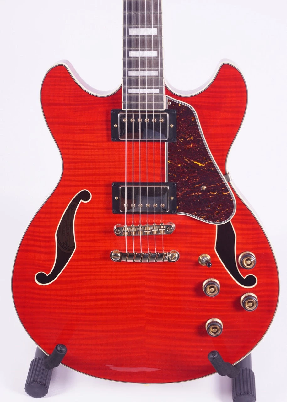 Ibanez AS93FM Artcore Expressionist Semi-Hollow, Transparent Cherry Red 3 Ibanez AS93FM Artcore Expressionist Semi-Hollow, Transparent Cherry Red