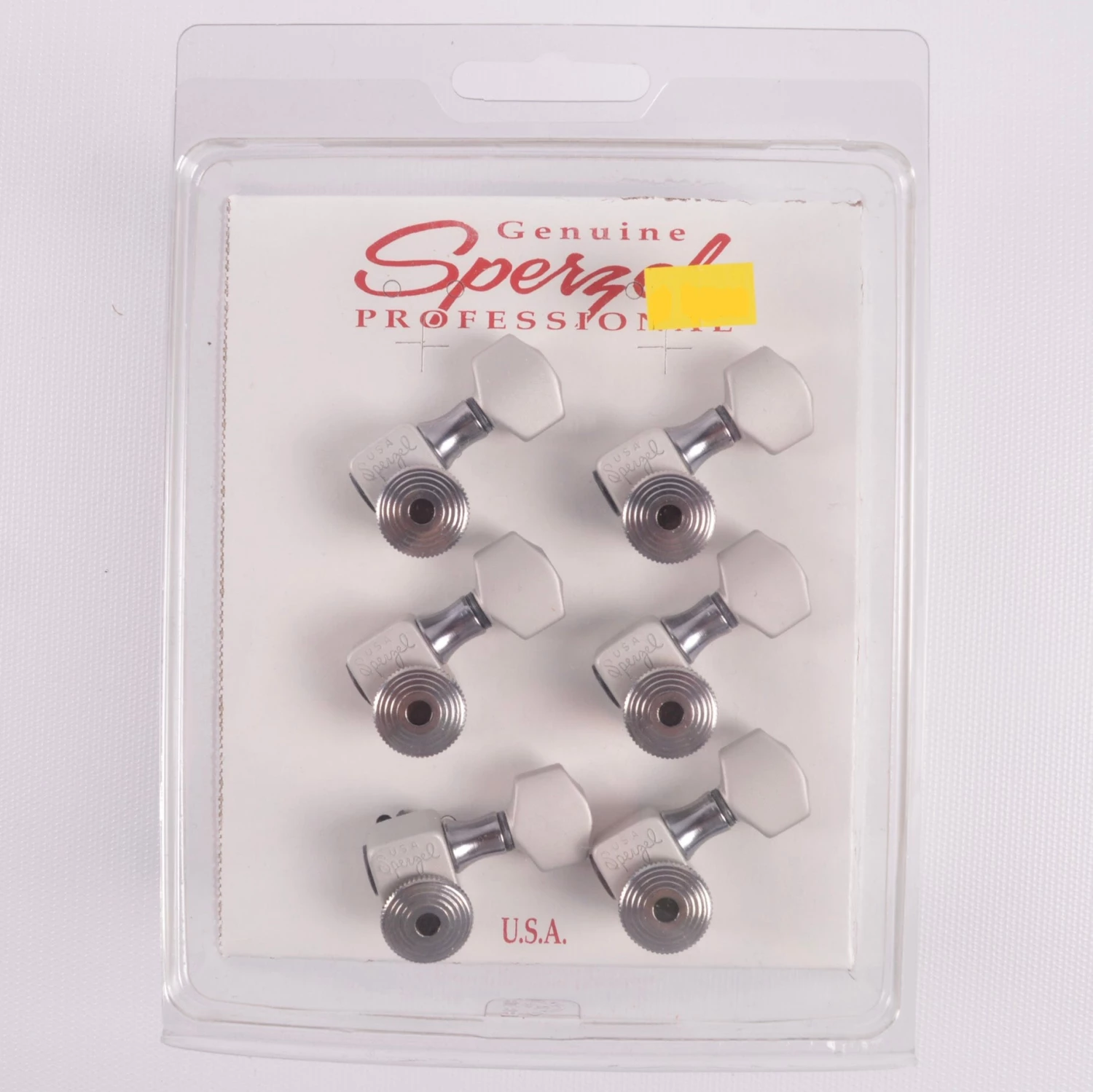 Sperzel Locking Tuners, 6IL Brushed Chrome 1 Sperzel Locking Tuners, 6IL Brushed Chrome