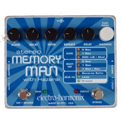 Electro-Harmonix Stereo Memory Man With Hazarai