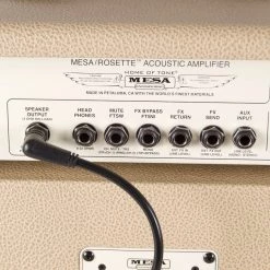 Mesa Boogie Rosette 300 Two:8 Acoustic Guitar Amp, Brit Tan Cream 12 Mesa Boogie Rosette 300 Two:8 Acoustic Guitar Amp, Brit Tan Cream
