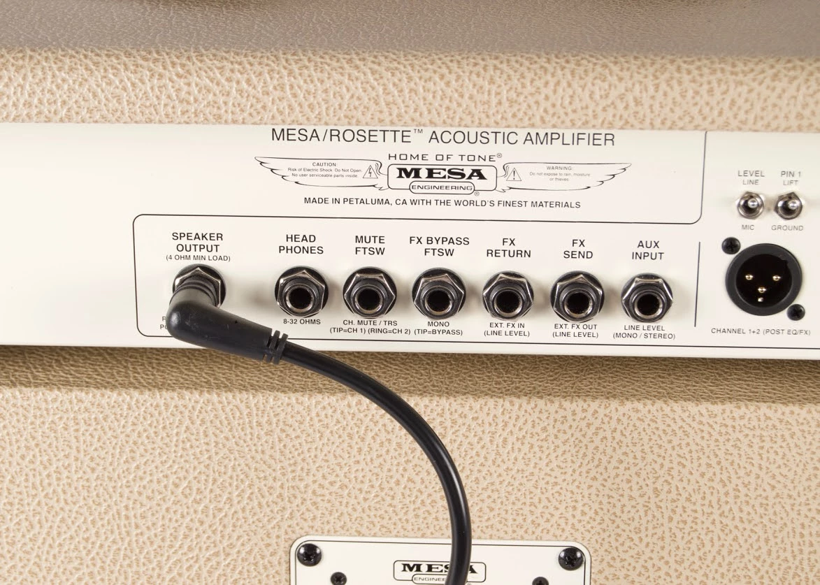 Mesa Boogie Rosette 300 Two:8 Acoustic Guitar Amp, Brit Tan Cream 6 Mesa Boogie Rosette 300 Two:8 Acoustic Guitar Amp, Brit Tan Cream