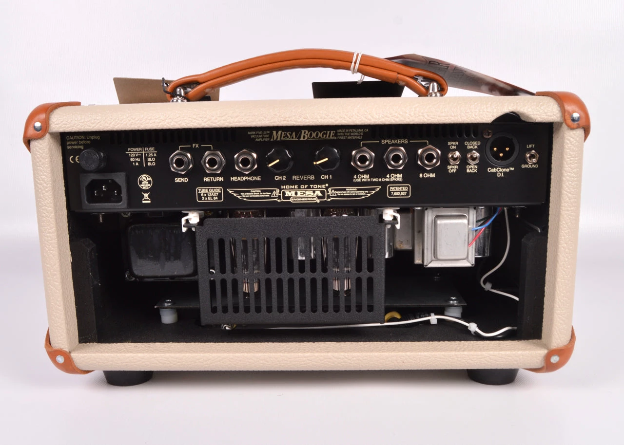 Mesa Boogie Mark Five 25 Head, Cream Bronco With Tan Grille 2 Mesa Boogie Mark Five 25 Head, Cream Bronco With Tan Grille