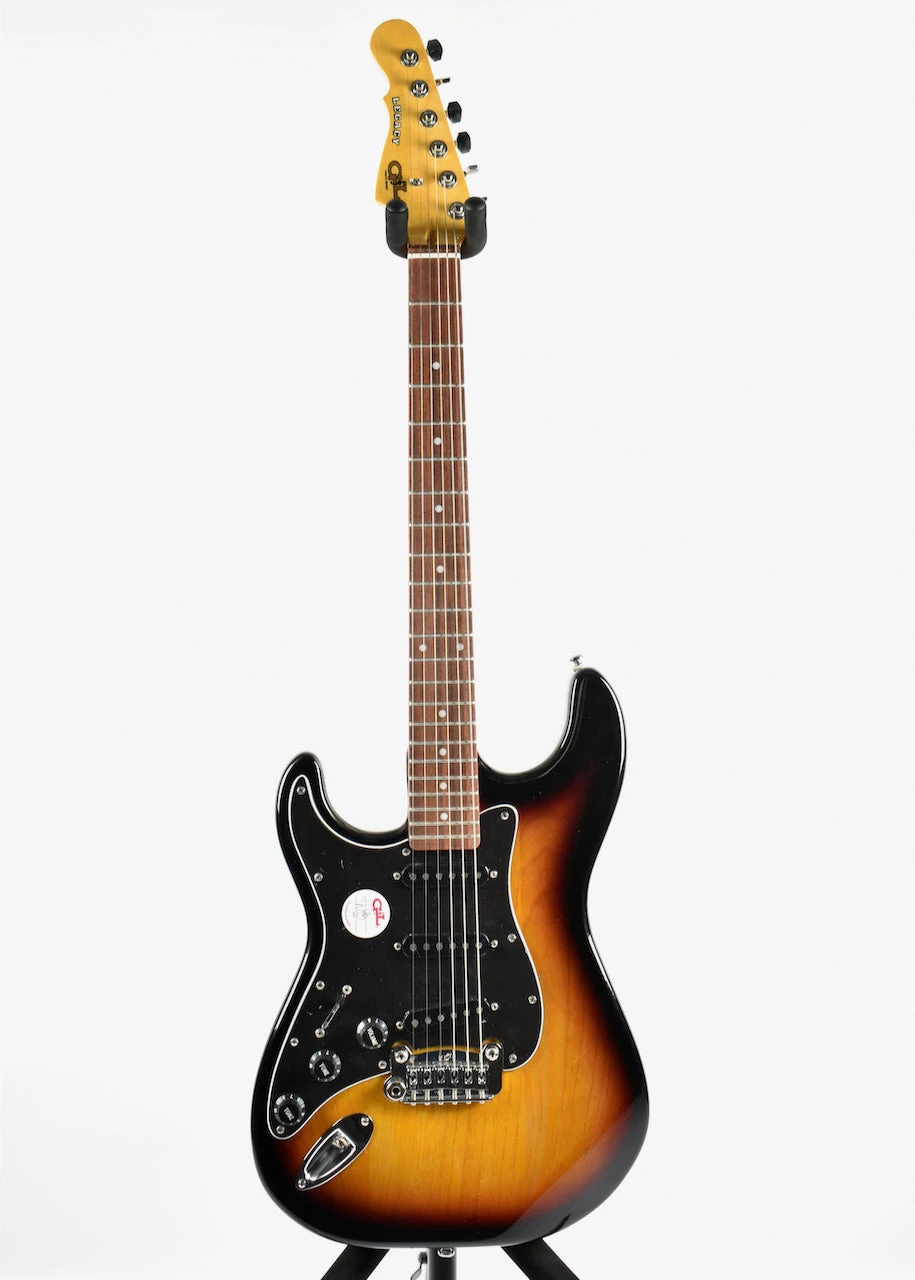 G&L Tribute Legacy, Left-Handed, 3-Tone Sunburst 2 G&L Tribute Legacy, Left-Handed, 3-Tone Sunburst