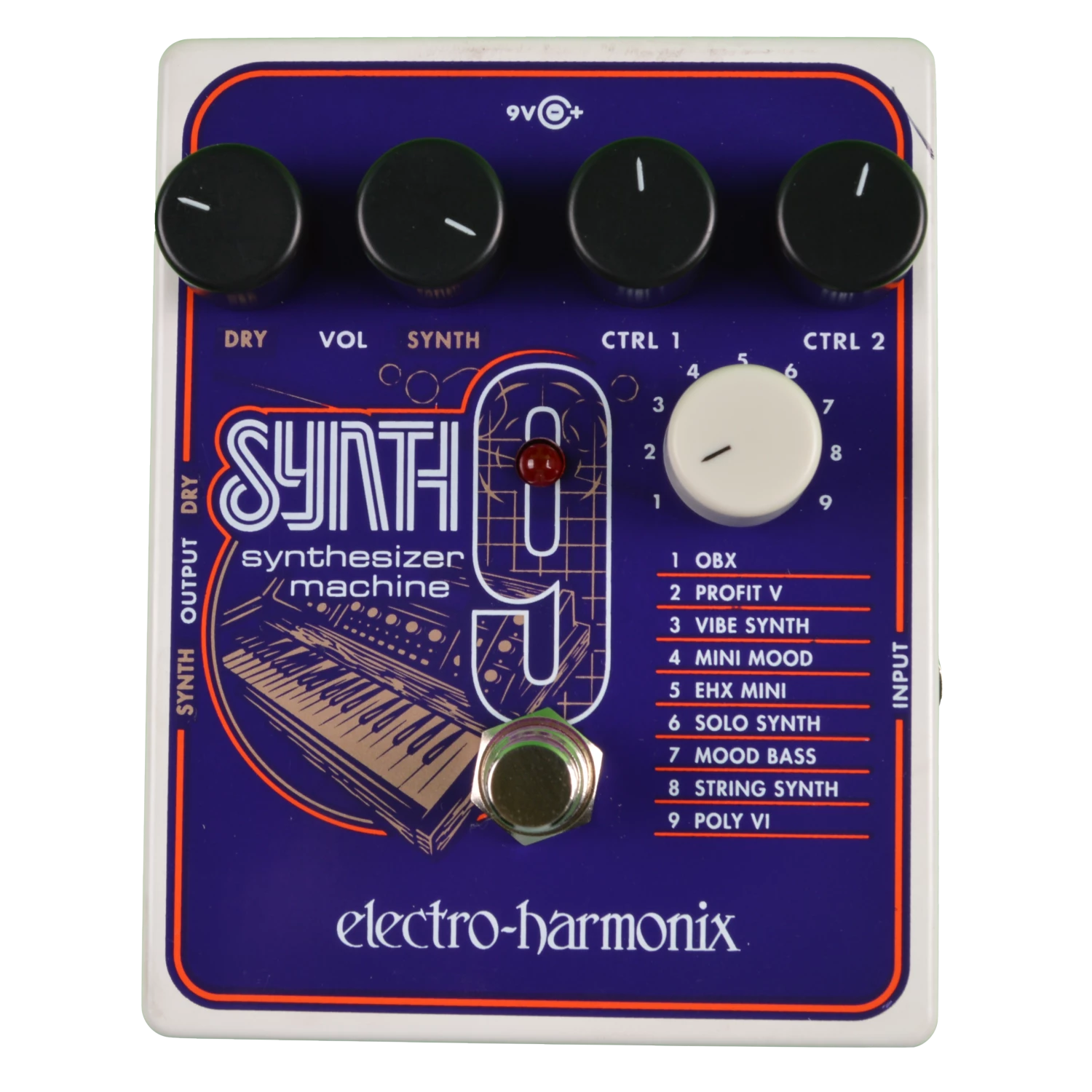 Electro-Harmonix Synth9 Synthesizer 1 Electro-Harmonix Synth9 Synthesizer