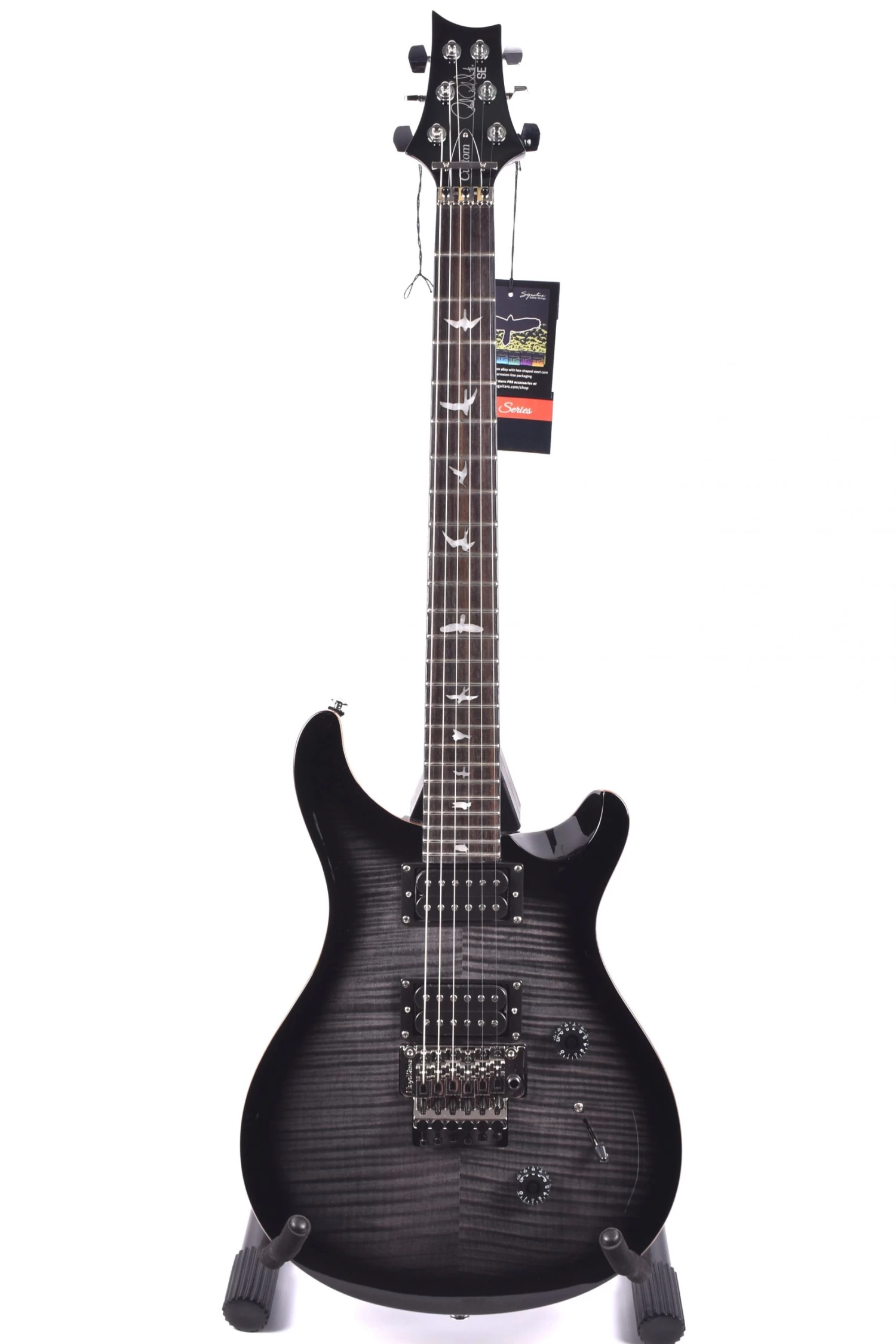 Paul Reed Smith Custom 24 SE Floyd, Charcoal Burst 3 Paul Reed Smith Custom 24 SE Floyd, Charcoal Burst